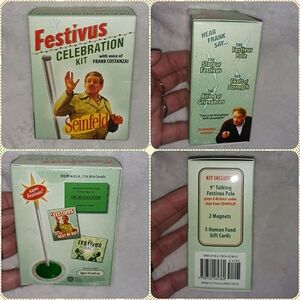 Celebrate Festivus—the Seinfeld holiday "for the rest of us"—with Frank Costanza
